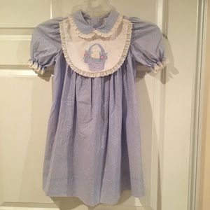 Cute blue Easter Dress. Size 6x